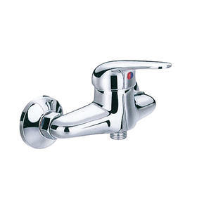 zinc faucet single lever hot/cold water wall-mounted shower mixer M21-4