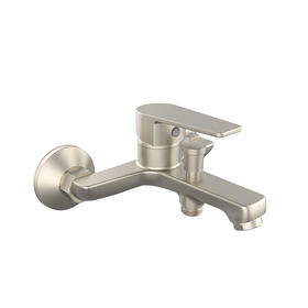zinc faucet single lever hot/cold water wall-mounted bathtub mixer UN-10523BN