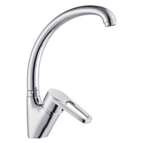zinc faucet single lever hot/cold water deck-mounted kitchen mixer, sink mixer UN-20727